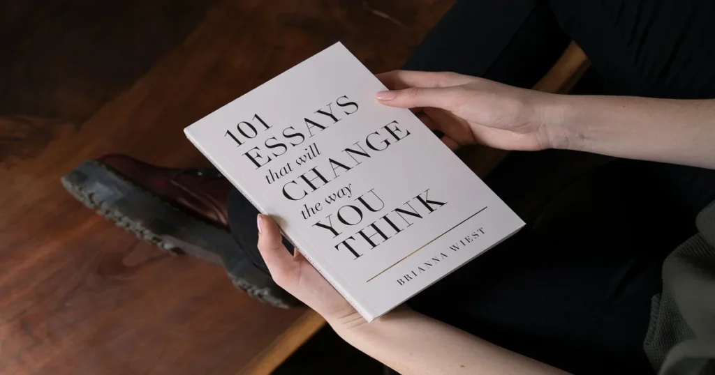 A book cover template illustrating an eye-catching book title and subtitle layout for authors.